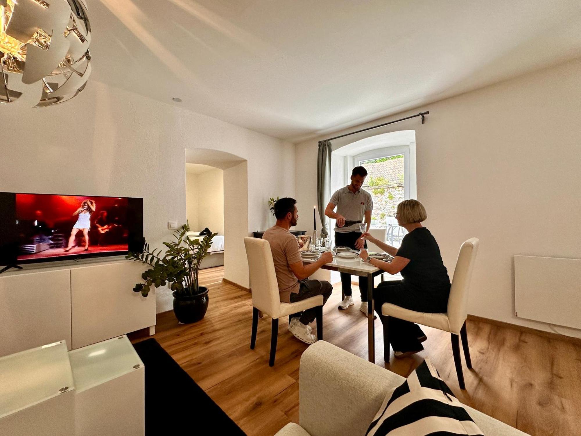 Schoene Ferienwohnung Schottwien Extérieur photo