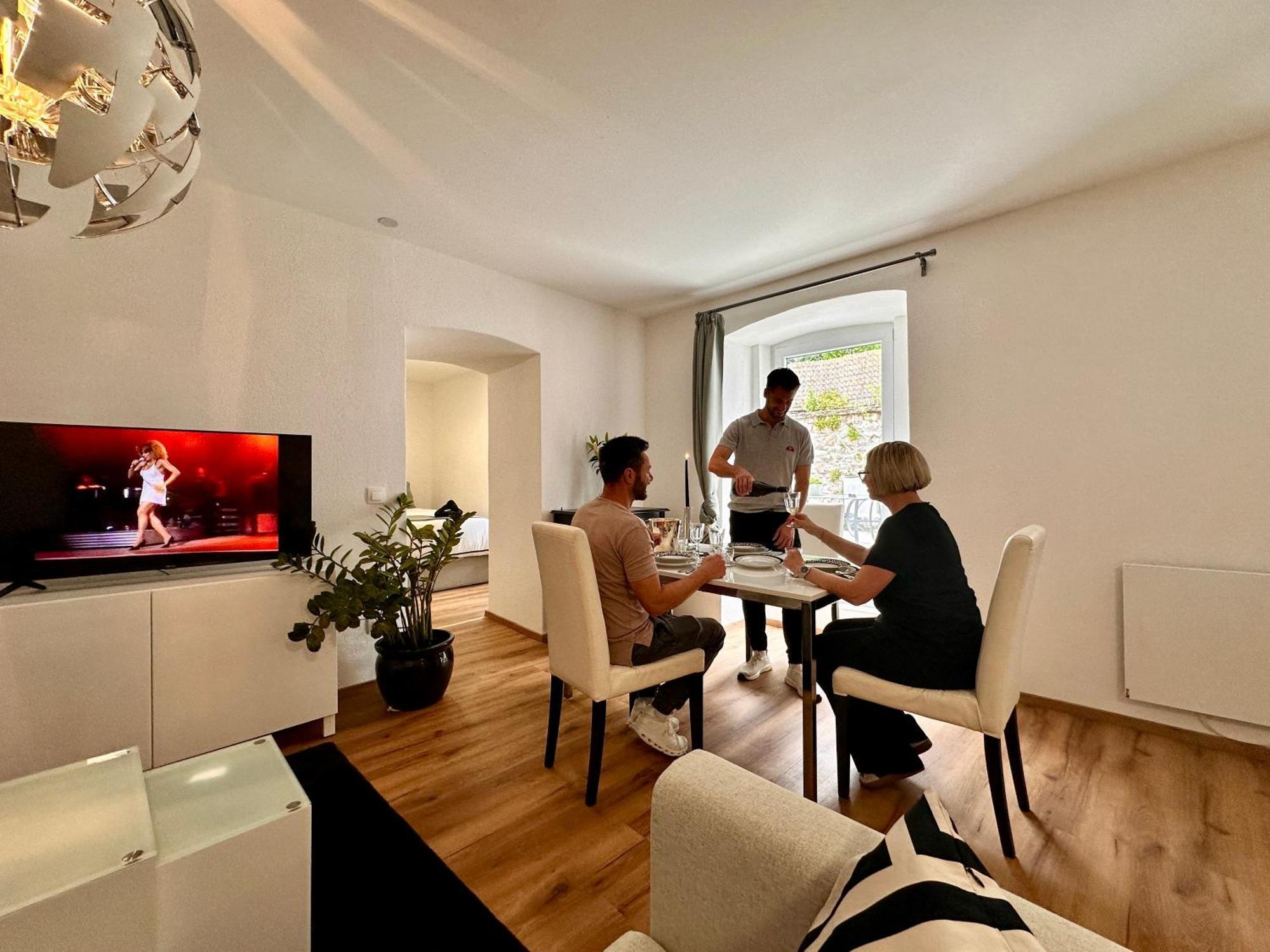 Schoene Ferienwohnung Schottwien Extérieur photo